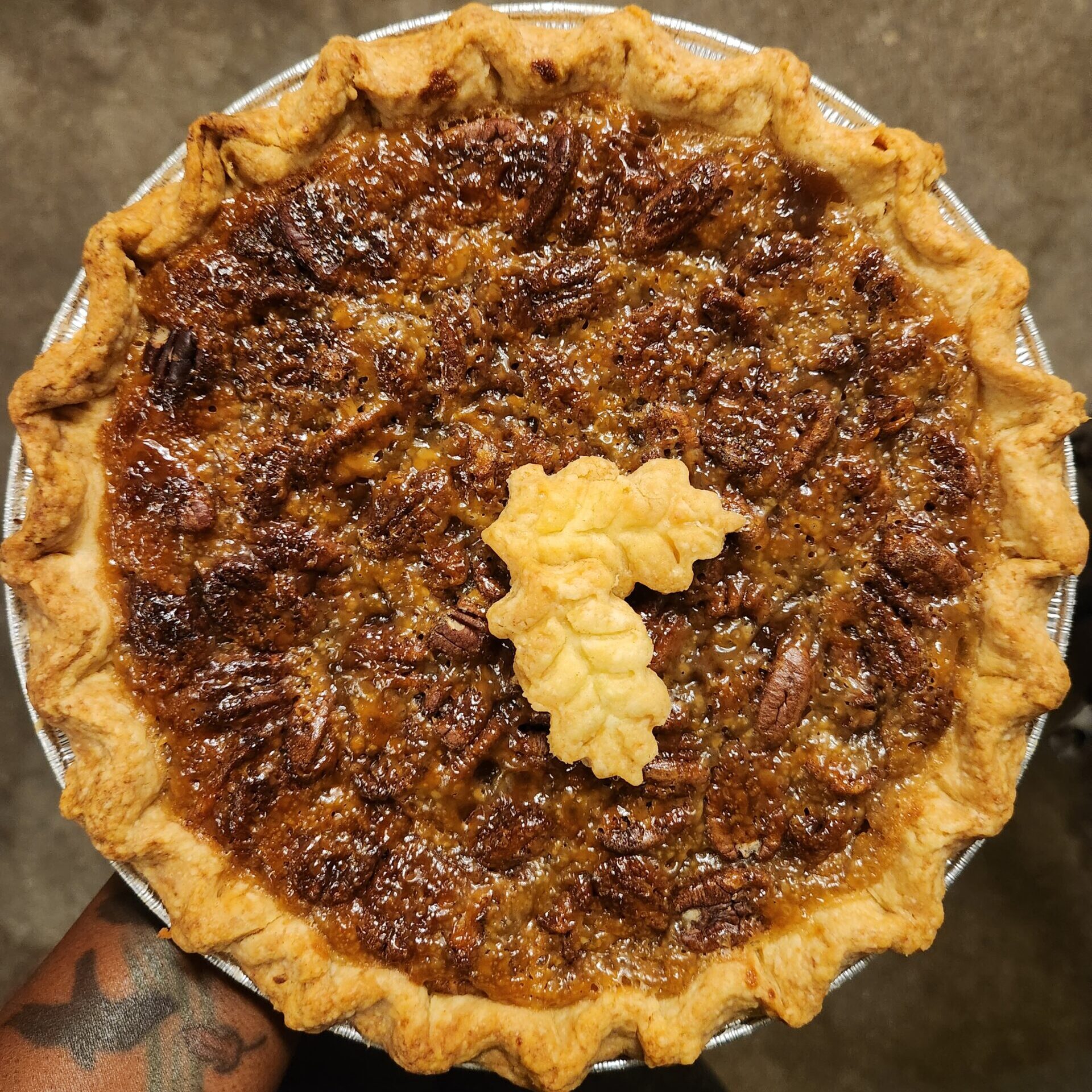 Bourbon Pecan Pie